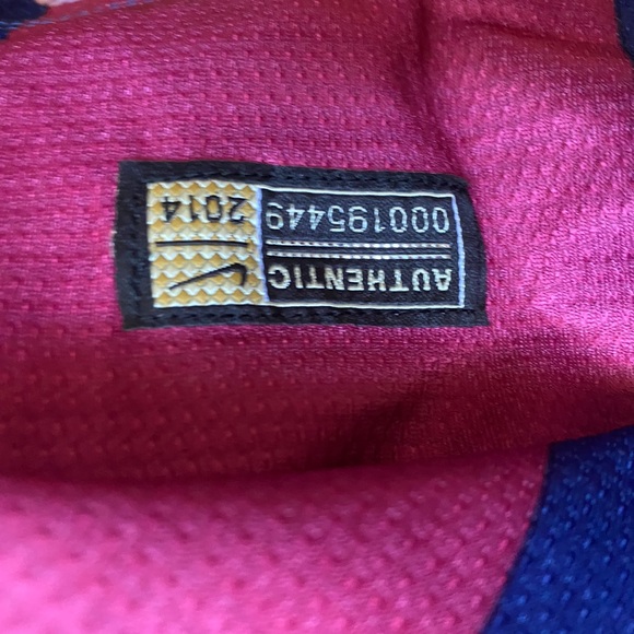 NWT Authentic Barcelona Qatar Airways Jersey size M - Picture 7 of 8